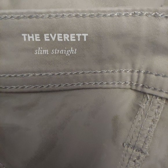 Adriano Goldschmeid Khaki Everett Slim Straight Leg Women Pants 31 - Picture 11 of 14